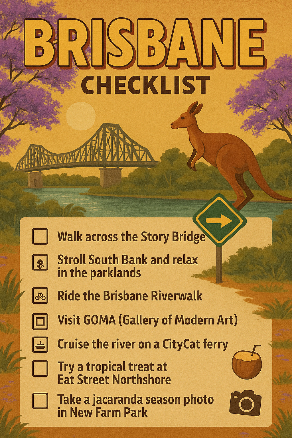 How to Travel Australia East Coast Digital Planner/Journal