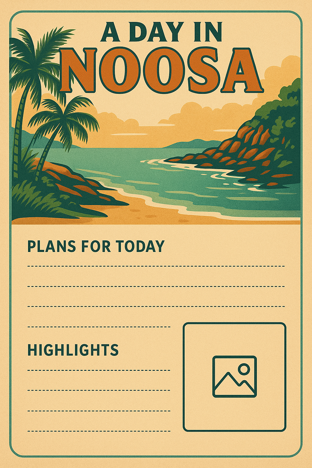 How to Travel Australia East Coast Digital Planner/Journal