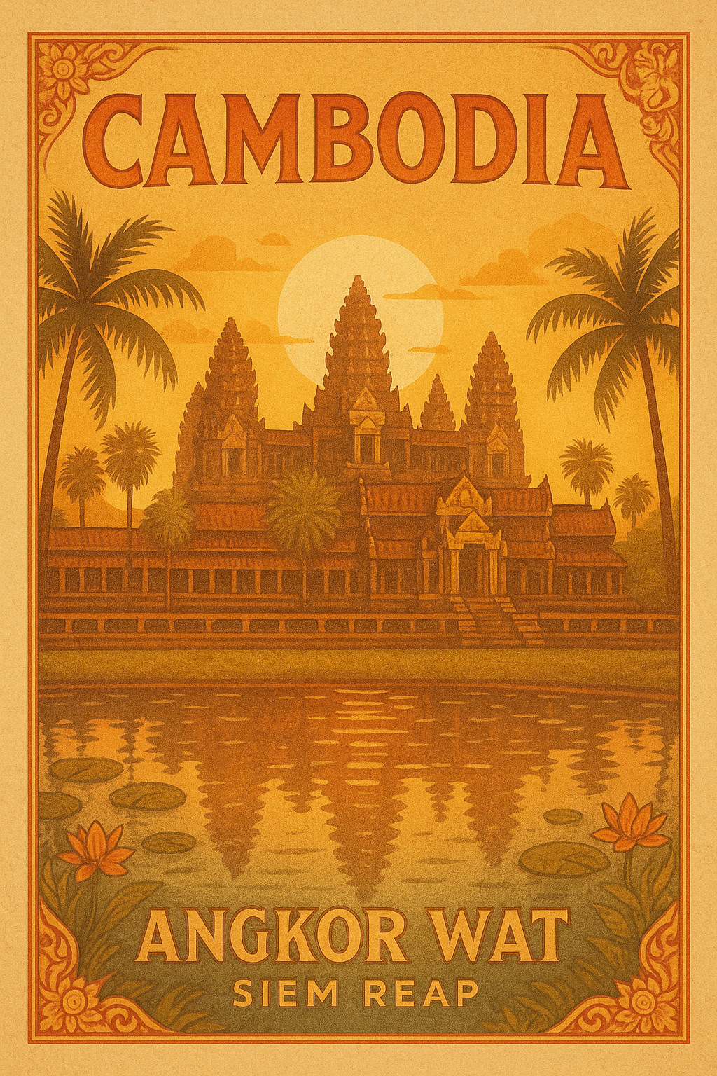 How to Travel Cambodia Digital Journal/Planner