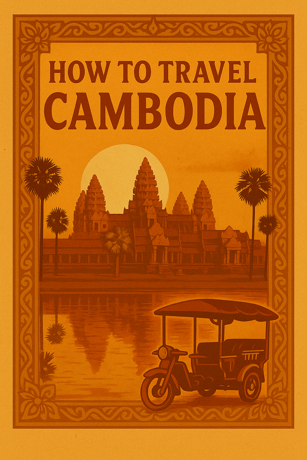 How to Travel Cambodia Digital Journal/Planner