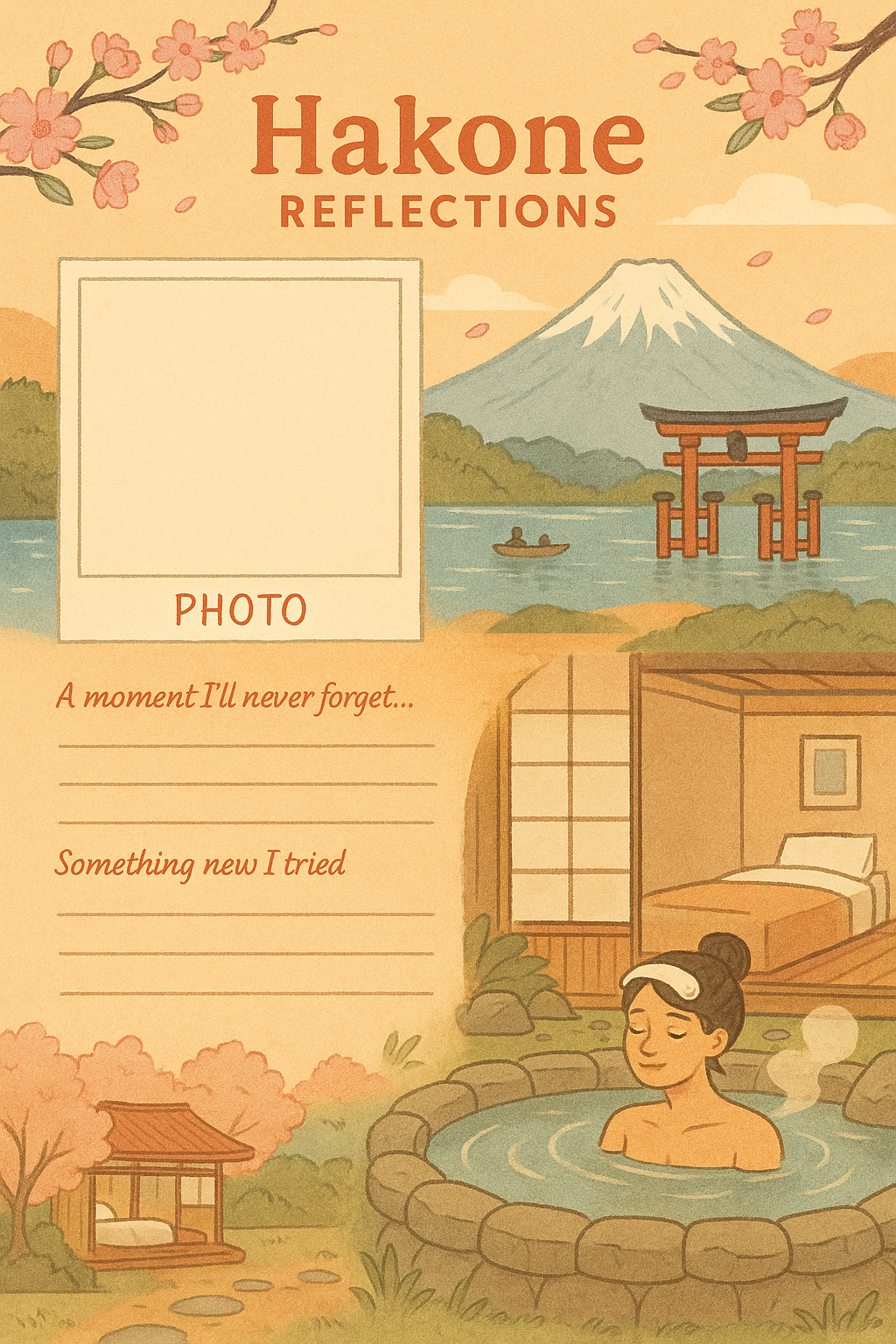How To Travel Japan Digital Journal/Planner