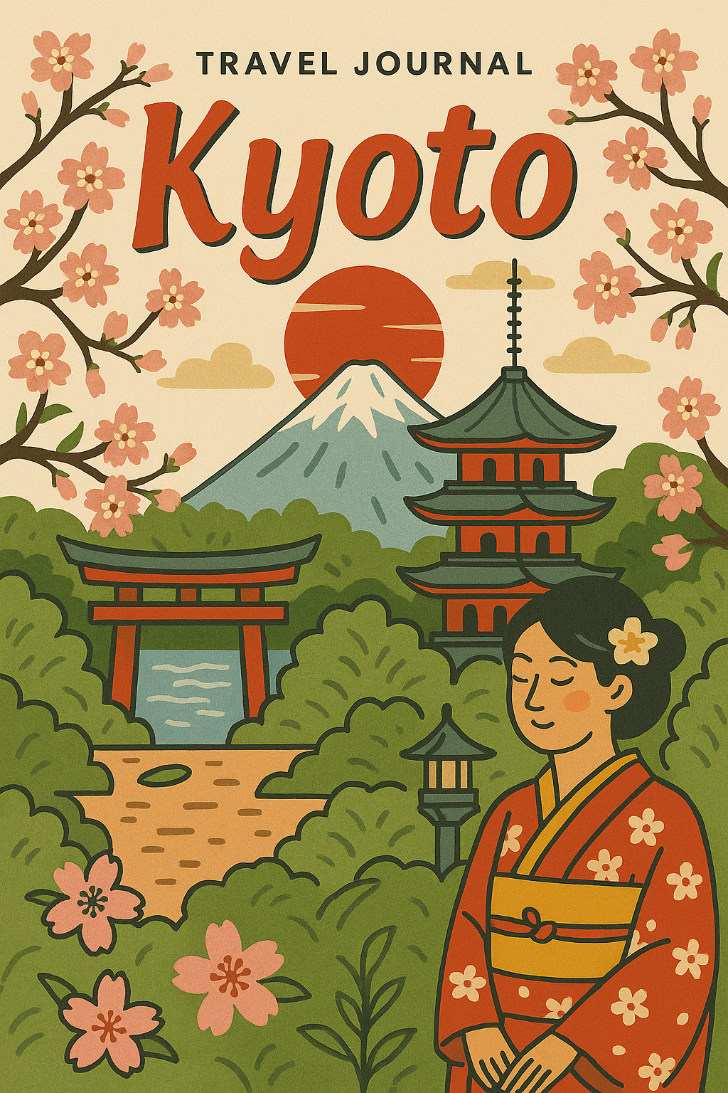 How To Travel Japan Digital Journal/Planner