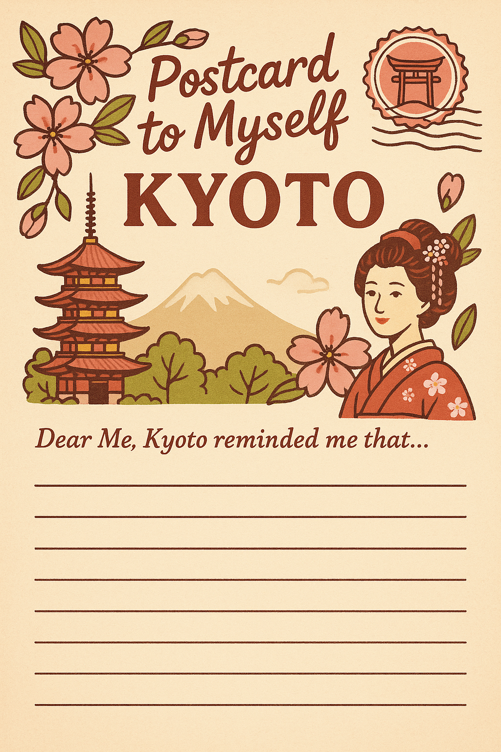 How To Travel Japan Digital Journal/Planner