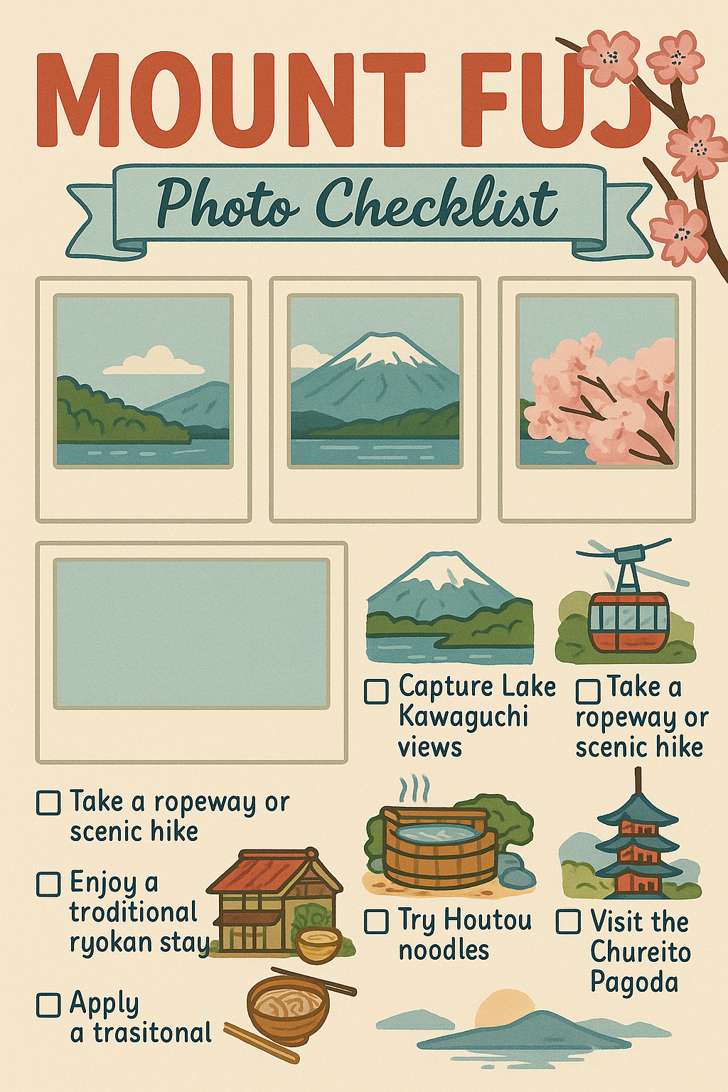How To Travel Japan Digital Journal/Planner