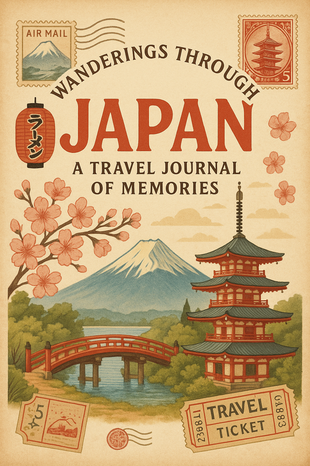 How To Travel Japan Digital Journal/Planner