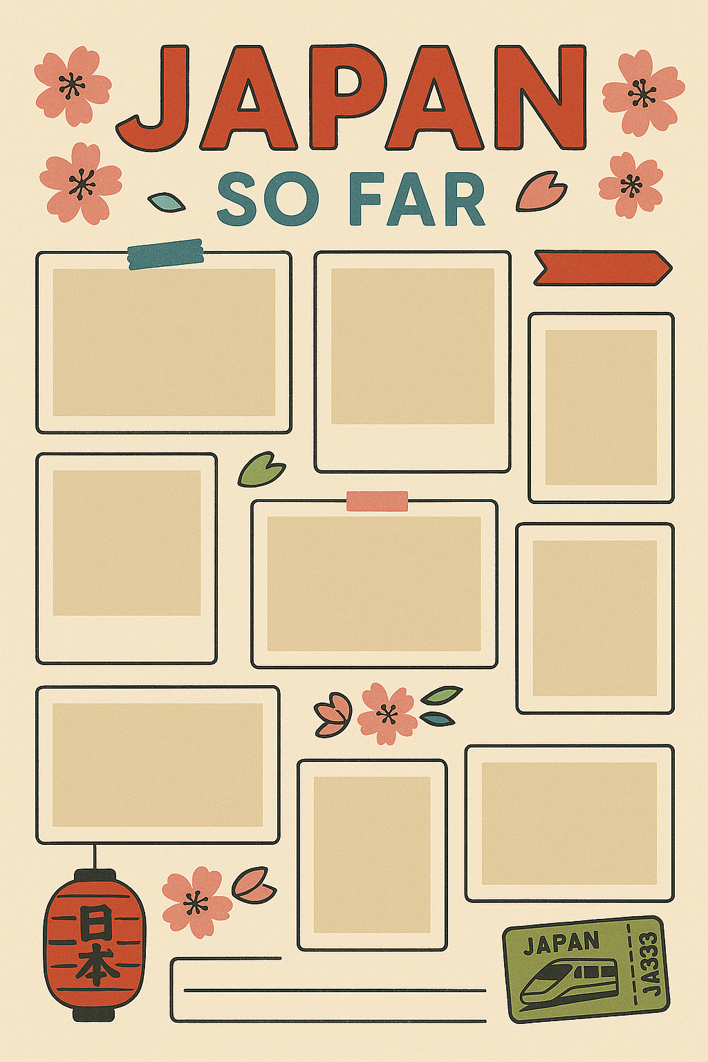 How To Travel Japan Digital Journal/Planner