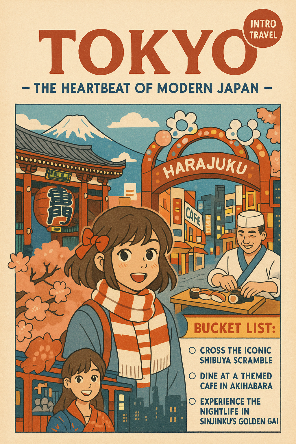 How To Travel Japan Digital Journal/Planner