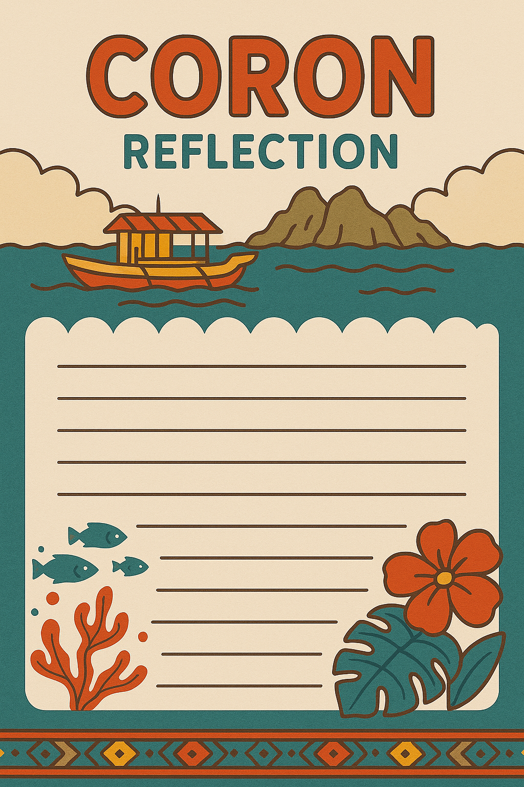 How to Travel Philippines Digital Journal/Planner