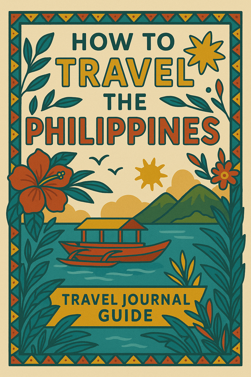 How to Travel Philippines Digital Journal/Planner