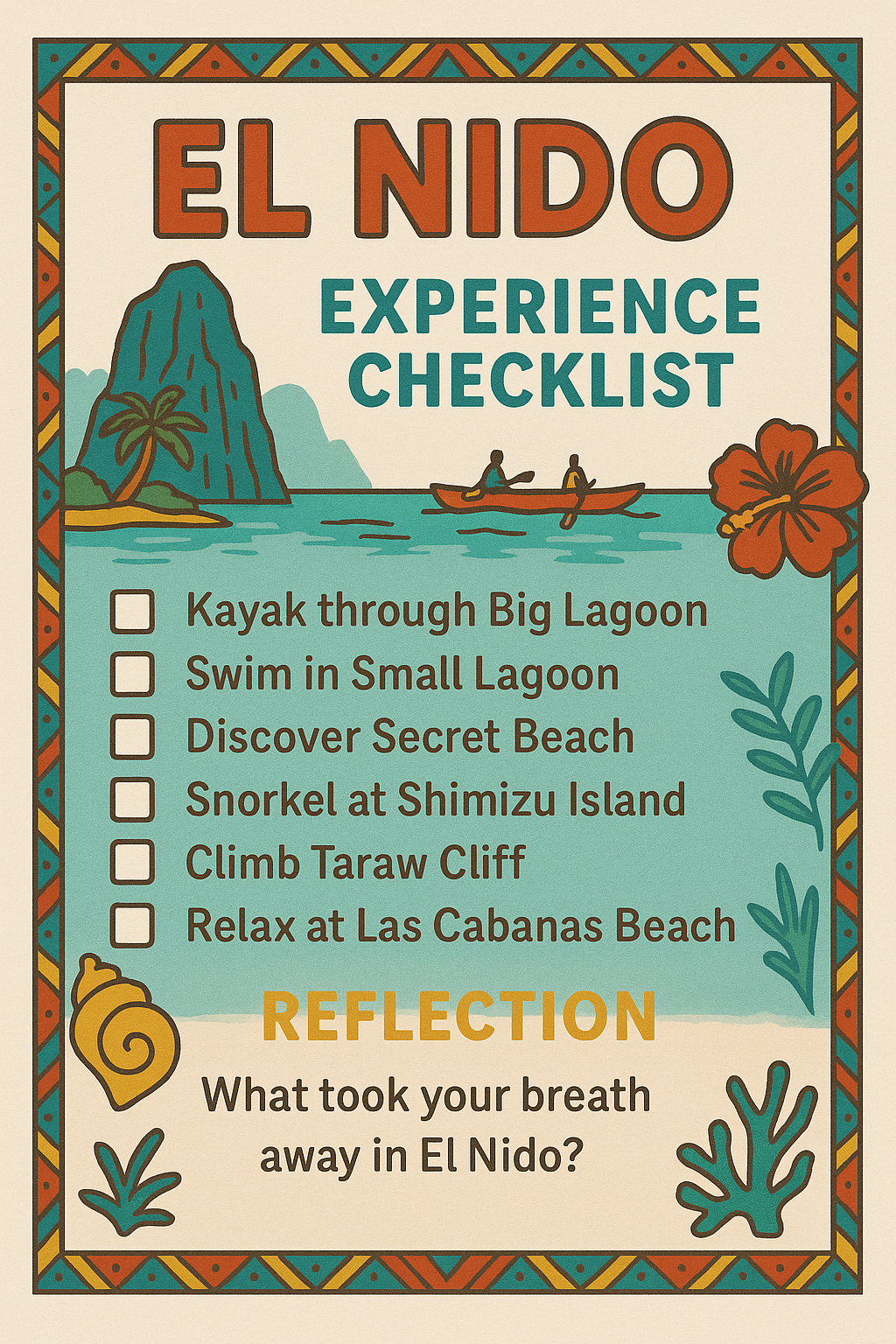 How to Travel Philippines Digital Journal/Planner