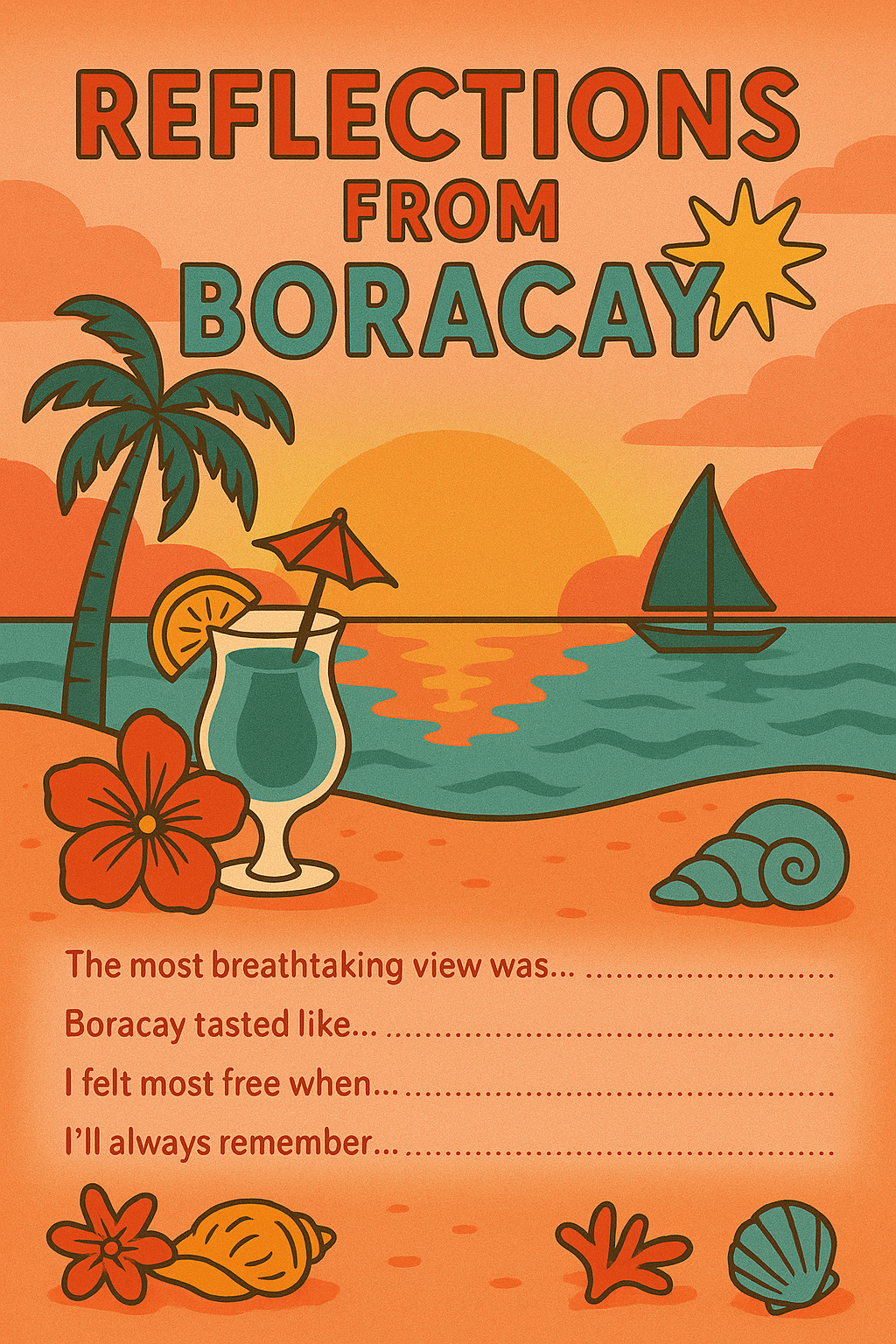 How to Travel Philippines Digital Journal/Planner